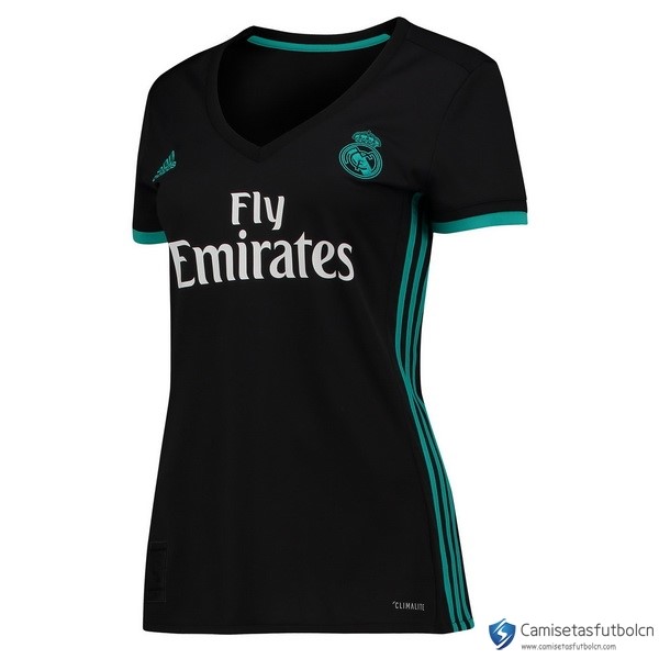 Camiseta Real Madrid Mujer Segunda equipo 2017-18